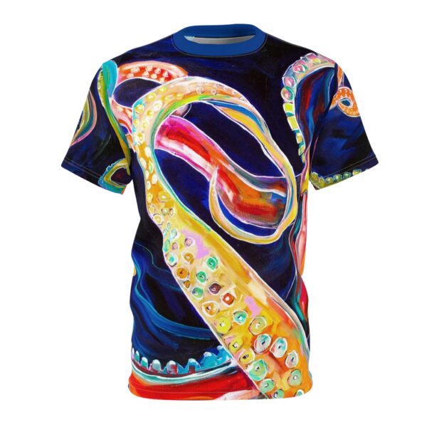 LOOSE Fit Super Soft “Rainbow Octopus” Jen Callahan Wearable Shirt Unisex