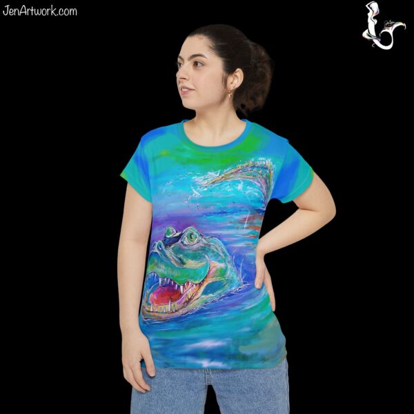 Gabby Gator Bright Alligator T-Shirt — Fun Florida Gator Fan Shirt