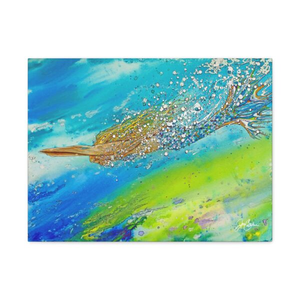 Jen Callahan Art | “Rada Mermaid” Canvas Print, Gallery Wrapped and Ready to Display