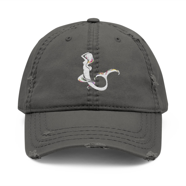 Embroidered Distressed Dad Hat — Baby Sea Turtle (Jen Callahan)