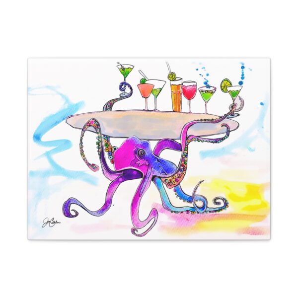 Jen Callahan Art | Bar ART Octopus Teuthology Study Gift reproduction "Octopus Server" marine biologist present