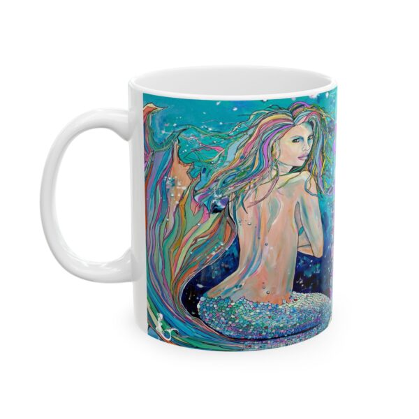 Coffee Mug Cup “Pastel Mermaid” by Jen Callahan ©