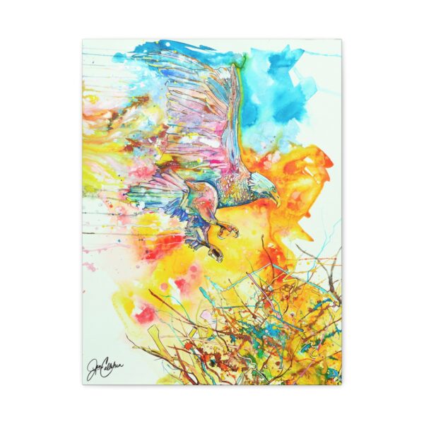 Eagle Nest Canvas Print — Jen Callahan Matte Stretched Art