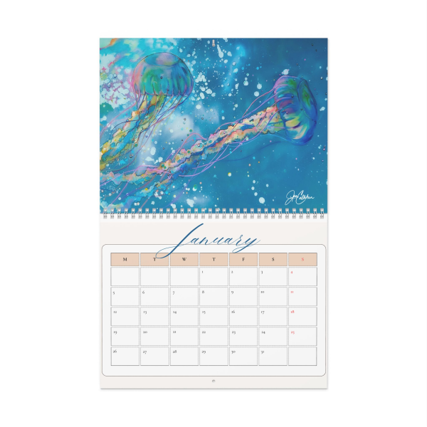 Artful Moments 2027 Calendar Wall Calendar | Jen Callahan Original Painting