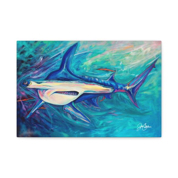 Jen Callahan Art | “Hammerhead” Shark Sharks Beach house Collector